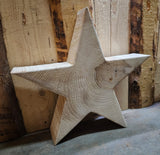 XXL Holzstern zur Deko und zum gravieren
