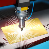 Alu Visitenkarten Gold zur Laserbeschriftung 100er