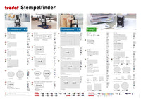 Trodat Stempelfinder Übersicht A1